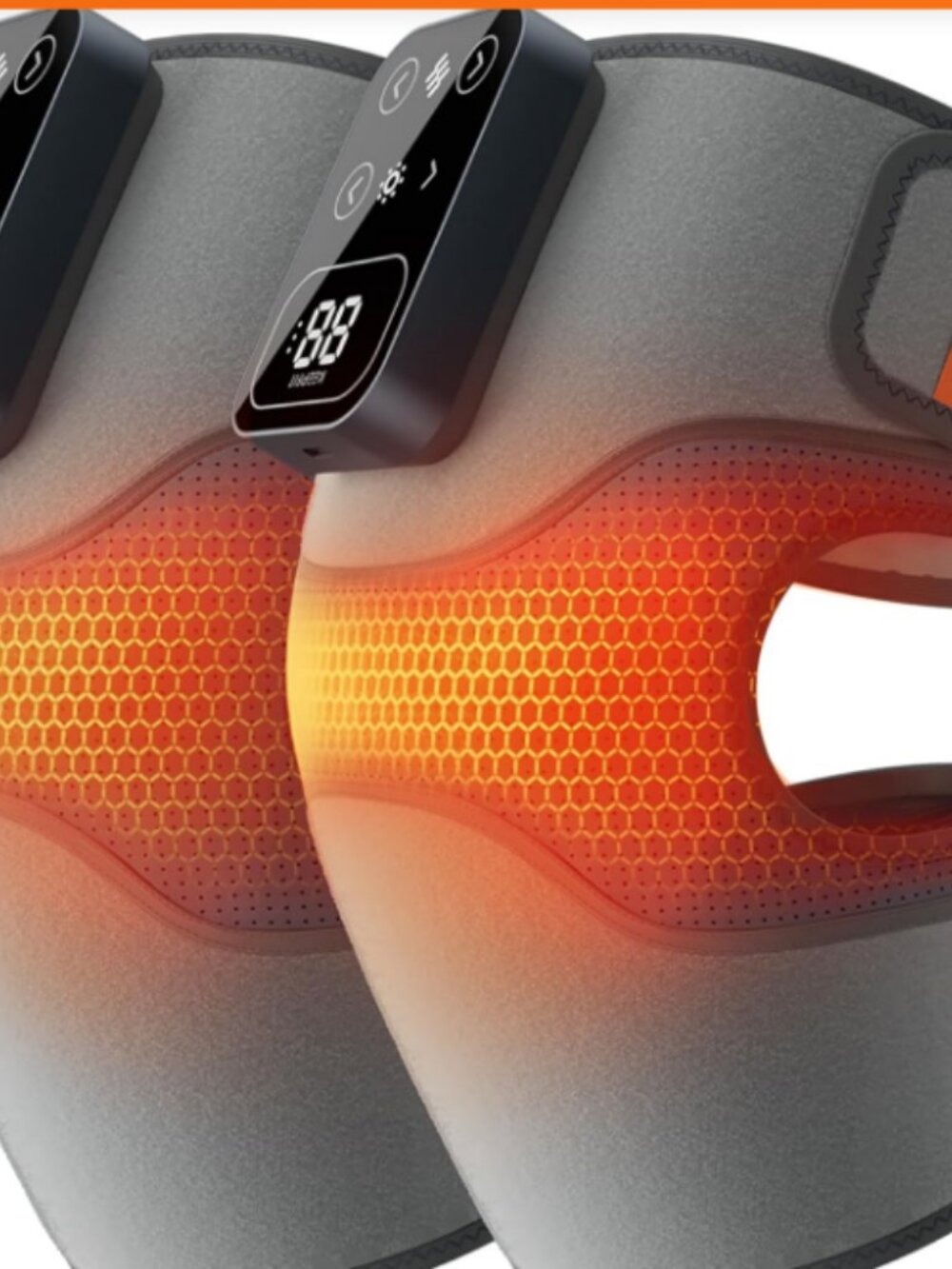 ikeepfit Cordless Knee Massager with Heat Vibration for Pain Relief NIB